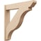 Ekena Millwork 7 1/2-in W x 40-in D x 40-in H Funston Slat Rough Cedar Woodgrain TimberThane Outlooker, Primed Tan OUTUR075X40X40FST24RCPR - alternate 1